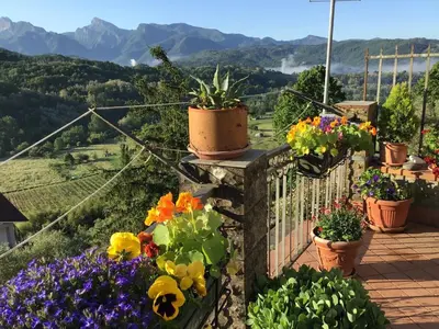 Paesaggio naturale nelle vicinanze della casa vacanze