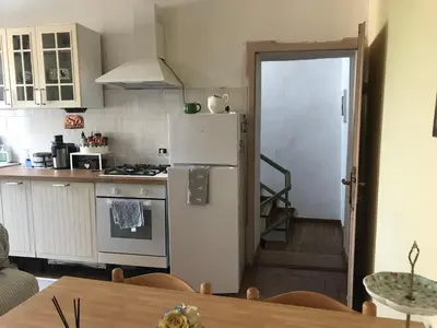 Cucina o angolo cottura di Old school Bacedasco B&B