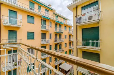 Balcone o terrazza di GuestHost - Bright Apartment Rapallo