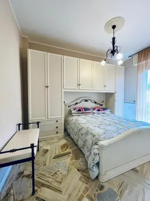 Letto o letti in una camera di La casa di Debora