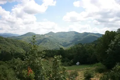 Paesaggio naturale nelle vicinanze dell'appartamento