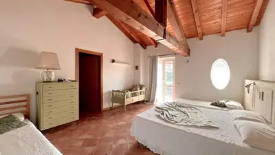 Letto o letti in una camera di Ca' del Sasso by il Sassoscritto
