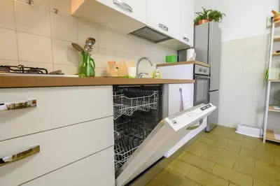 Cucina o angolo cottura di 308 - Casa Paggi, 15 minuti a piedi dalla spiaggia di Riva Trigoso e 2chilometri dal centro di Sestri Levante