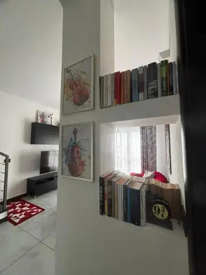 Biblioteca nell'appartamento