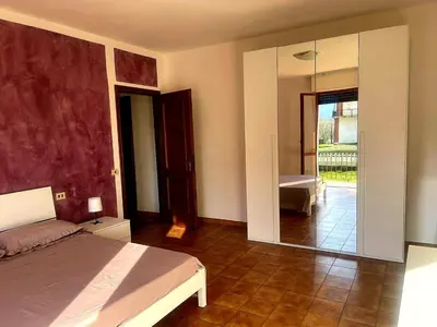 Letto o letti in una camera di Appartamento da Cece - Filattiera