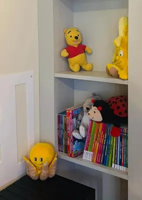 Biblioteca nell'appartamento