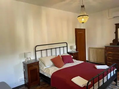 Letto o letti in una camera di Casa del Gelso