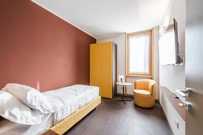 Letto o letti in una camera di FuoriPorta Affitti Brevi - Parigina - CaSanGiorgio104