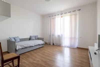 Area soggiorno di Appartamento per 6 persone nella natura - zona collinare residenziale La Spezia - 15 minuti dalla stazione - Val di Vara Trekking 5 Terre