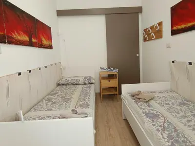 Letto o letti in una camera di Casa le Fontane by Holiday World