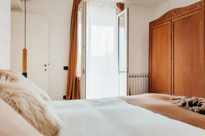 Letto o letti in una camera di Casa Lisa