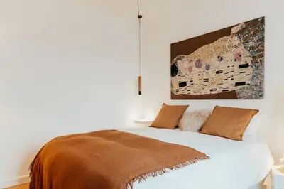 Letto o letti in una camera di Casa Lisa