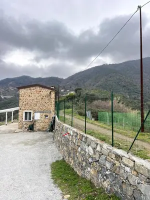 Paesaggio naturale nelle vicinanze della villa