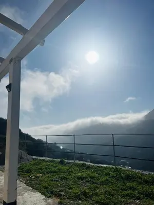 Paesaggio naturale nelle vicinanze della villa