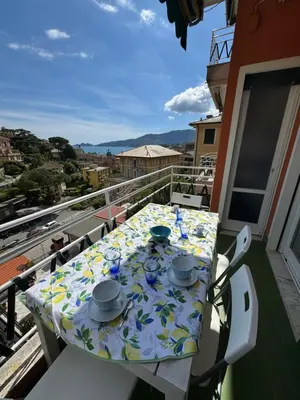 Balcone o terrazza di Casa La Marina by PortofinoVacanze