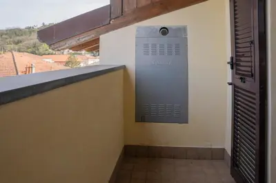 Planimetria di 300 - Attico Moderno, 10 minuti di auto da Sestri e dal Mare