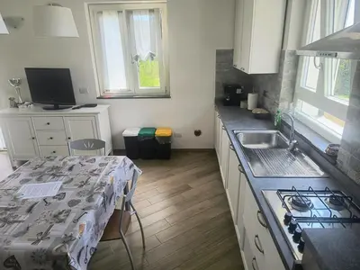 Cucina o angolo cottura di La casa delle Mogge