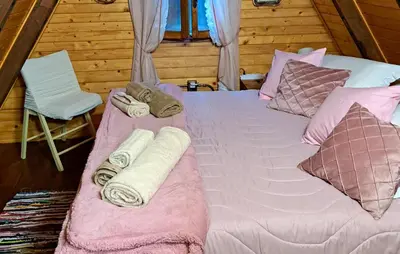 Letto o letti in una camera di Gorgeous Home In San Romano In Garfagna