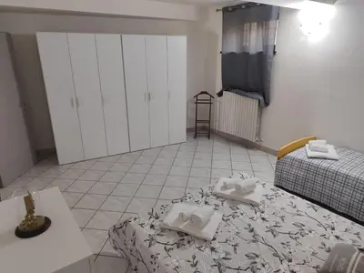 Letto o letti in una camera di Le dimore di Genny 2