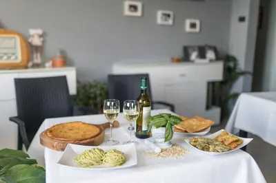 Cibo presso il bed & breakfast o nelle vicinanze