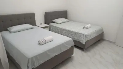 Letto o letti in una camera di Luxury Home