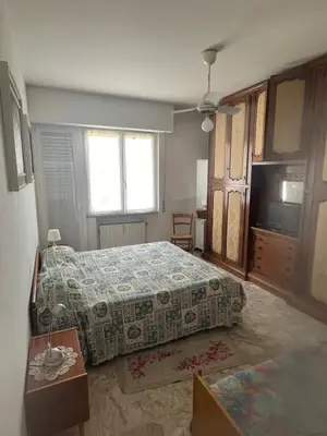 Letto o letti in una camera di Casa di Rita - Appartamento nel centro di Riva Trigoso vicino alla spiaggia