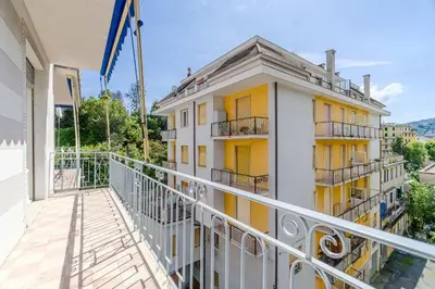 Balcone o terrazza di GuestHost - Brigh Apartment X5 in Riviera Ligure