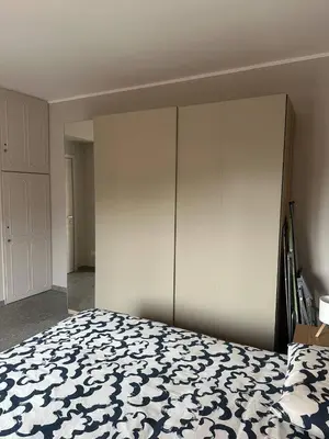Letto o letti in una camera di Casa Itaca
