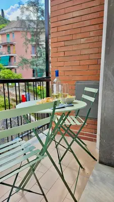 Balcone o terrazza di Casa Ziblu a 5 minuti dal centro