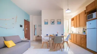 Cucina o angolo cottura di 006B - Casa Mare Blu, CENTRO di Riva Trigoso e 300m dalla SPIAGGIA