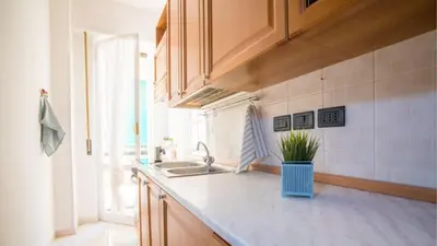 Cucina o angolo cottura di 006B - Casa Mare Blu, CENTRO di Riva Trigoso e 300m dalla SPIAGGIA