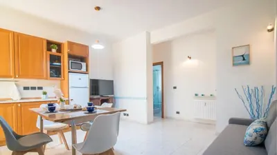 Cucina o angolo cottura di 006B - Casa Mare Blu, CENTRO di Riva Trigoso e 300m dalla SPIAGGIA