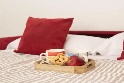 Letto o letti in una camera di Appartamento Belfiore