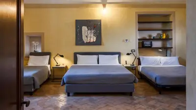 Letto o letti in una camera di Relais Della Corte