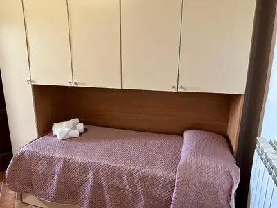 Letto o letti in una camera di Azienda Agrituristica Il Cerreto