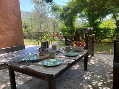 Giardino di La Casa nel Bosco - In collina a 10 minuti dal mare