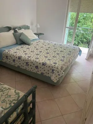 Letto o letti in una camera di Splendido da aMare