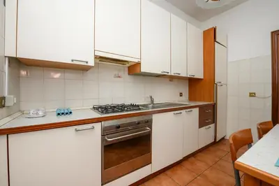 Cucina o angolo cottura di 314 - Casa Angy, 15 Minuti a piedi dal Mare e le spiagge di Chiavari