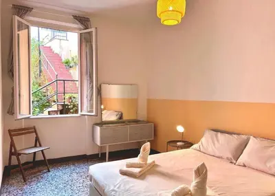 Letto o letti in una camera di Monterosso nel cuore