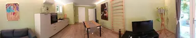Cucina o angolo cottura di La Coriandolina