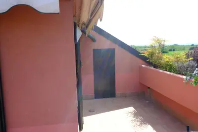 Balcone o terrazza di View of the hill
