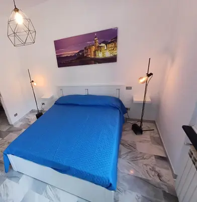 Letto o letti in una camera di Da Silvy a pochi passi dal mare