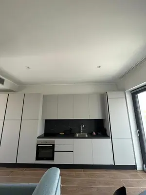 Cucina o angolo cottura di 3B Big Black Building