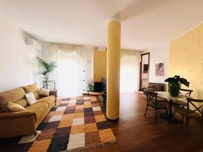 Area soggiorno di Aurum 360 Attico Deluxe