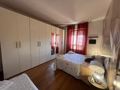 Letto o letti in una camera di Aurum 360 Attico Deluxe
