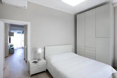 Letto o letti in una camera di Mare Bianco