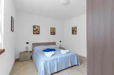 Letto o letti in una camera di Casa del Re, near Lake Garda