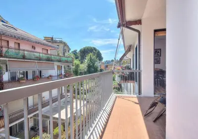 Balcone o terrazza di Sanguineti Flexyrent apt AC