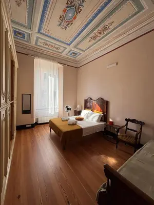 Letto o letti in una camera di Ca' Gambin