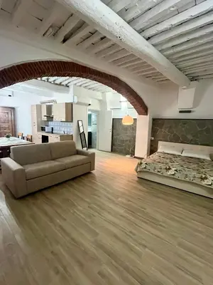 Cucina o angolo cottura di Monolocale nuovo in centro storico